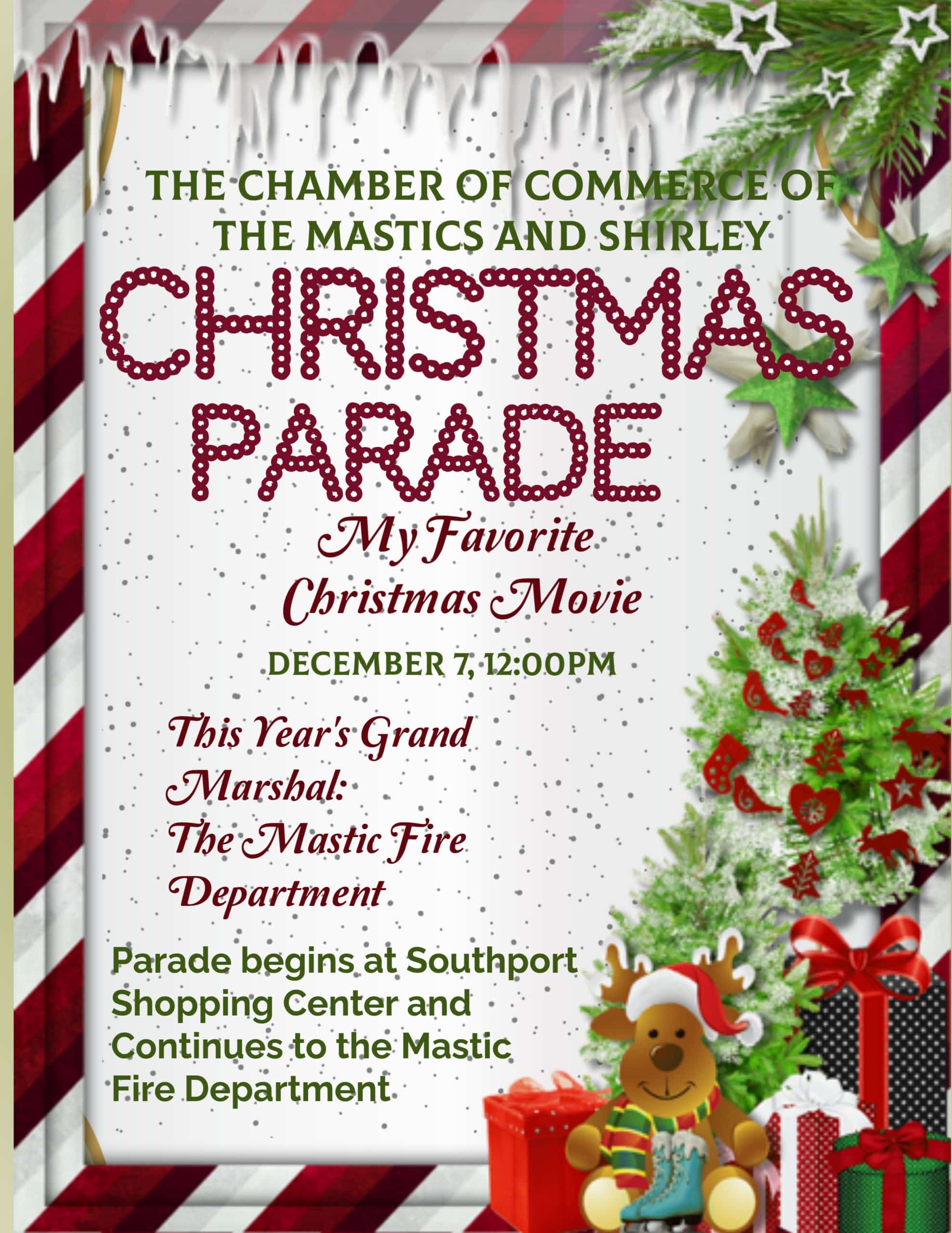 Christmas Parade Event Flyer